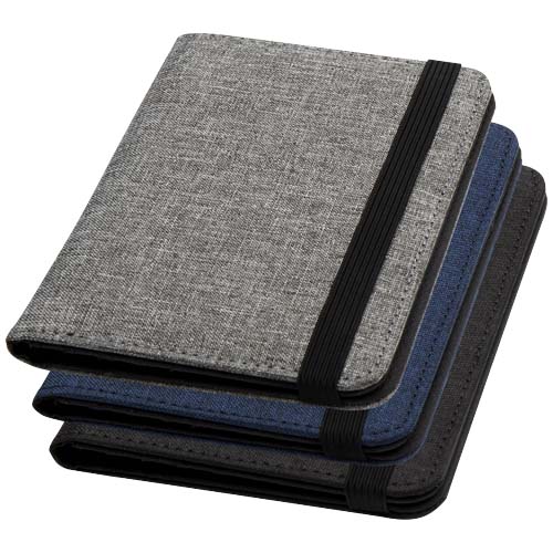 Portapassaporto in PET riciclato certificato GRS con protezione RFID Ross - 130058