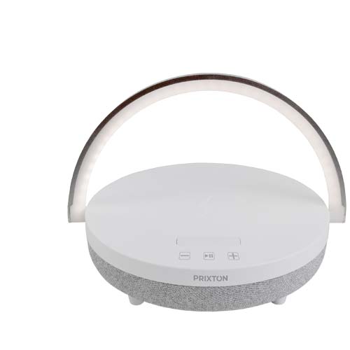 Speaker Bluetooth&reg; 4 in 1 da 10 W con luce LED e base di ricarica wireless Prixton - 2PA160