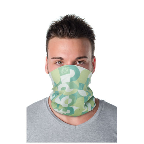 Multisciarpa in PET riciclato da 145 g/m&sup2; con stampa a sublimazione Alice - 1PL055