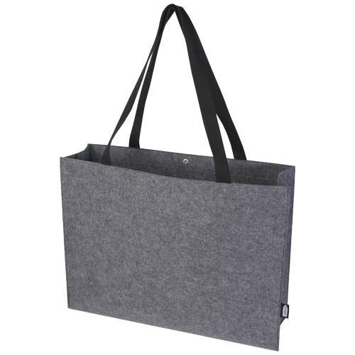 Tote bag a soffietto in feltro riciclato certificato GRS Felta - 20L - 130075