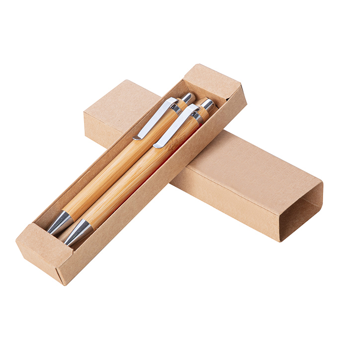 BAMBOO SET. Set penna e portamina&amp;#13; - PD497