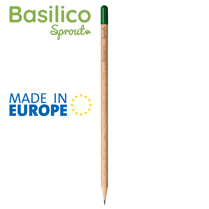 BASILICO. Matita SPROUT piantabile in legno&amp;#13; - PD562