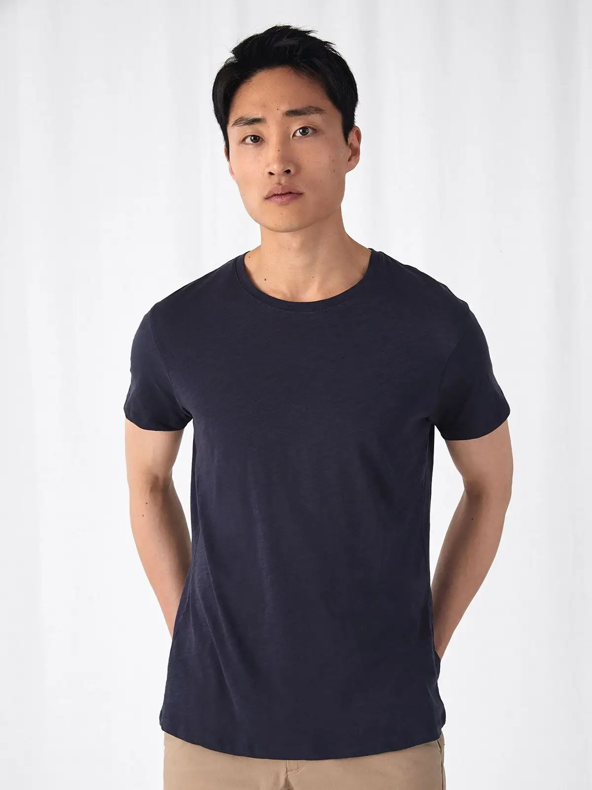 T-shirt Inspire Slub T Uomo - B&amp;C Collection - BCTM046