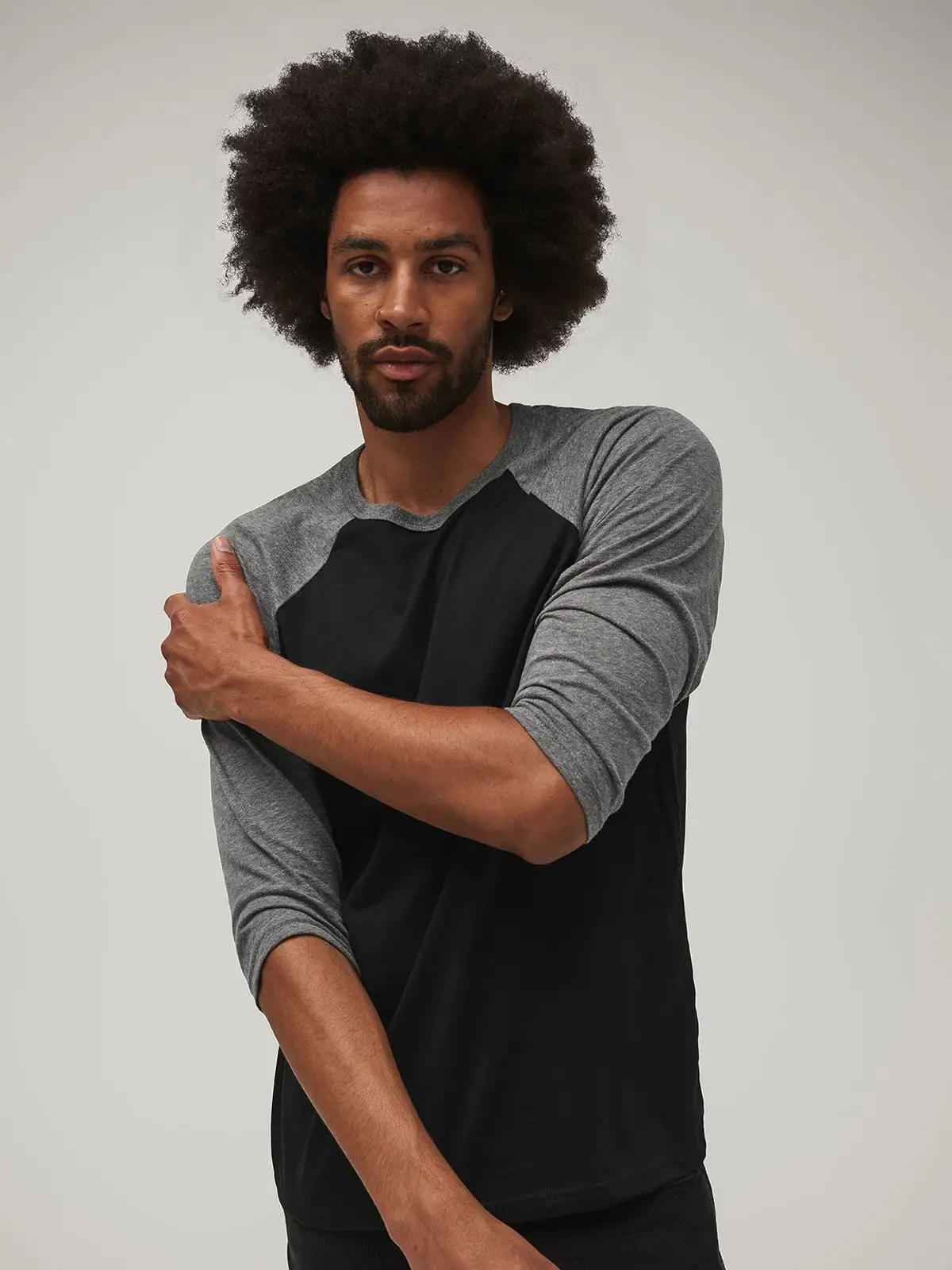 Unisex 3/4 Sleeve Baseball Tee - Bella+Canvas - BE3200